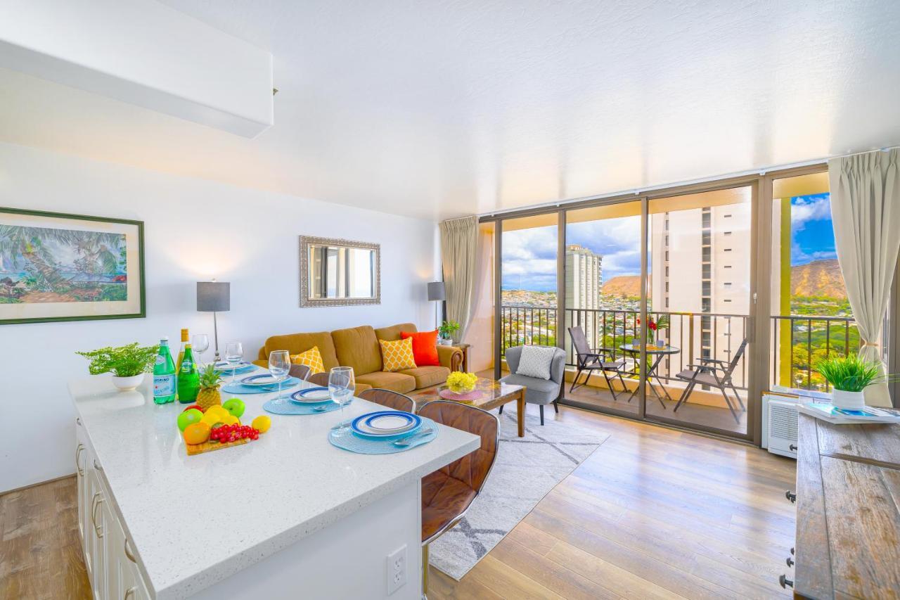 Beautiful Ocean And Diamond Head Views With Parking Apartment Honolulu Bagian luar foto