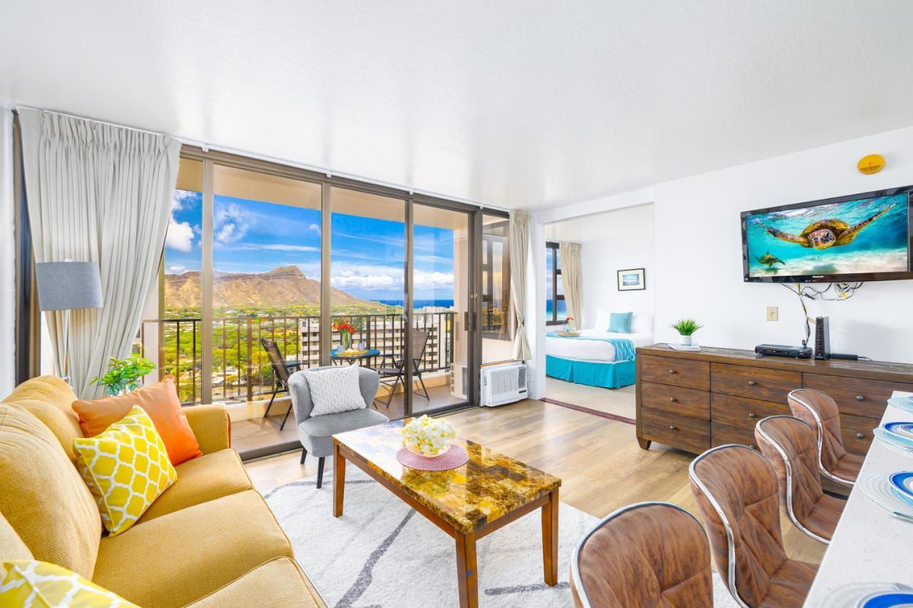 Beautiful Ocean And Diamond Head Views With Parking Apartment Honolulu Bagian luar foto